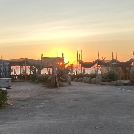 Les Lodges De La Plage U Dragulinu ซารี โซเลนซารา ภายนอก รูปภาพ